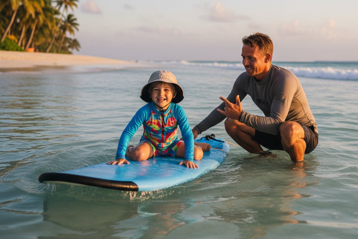 Kids Surf Lesson - 1.5 hours - Rp 400.000