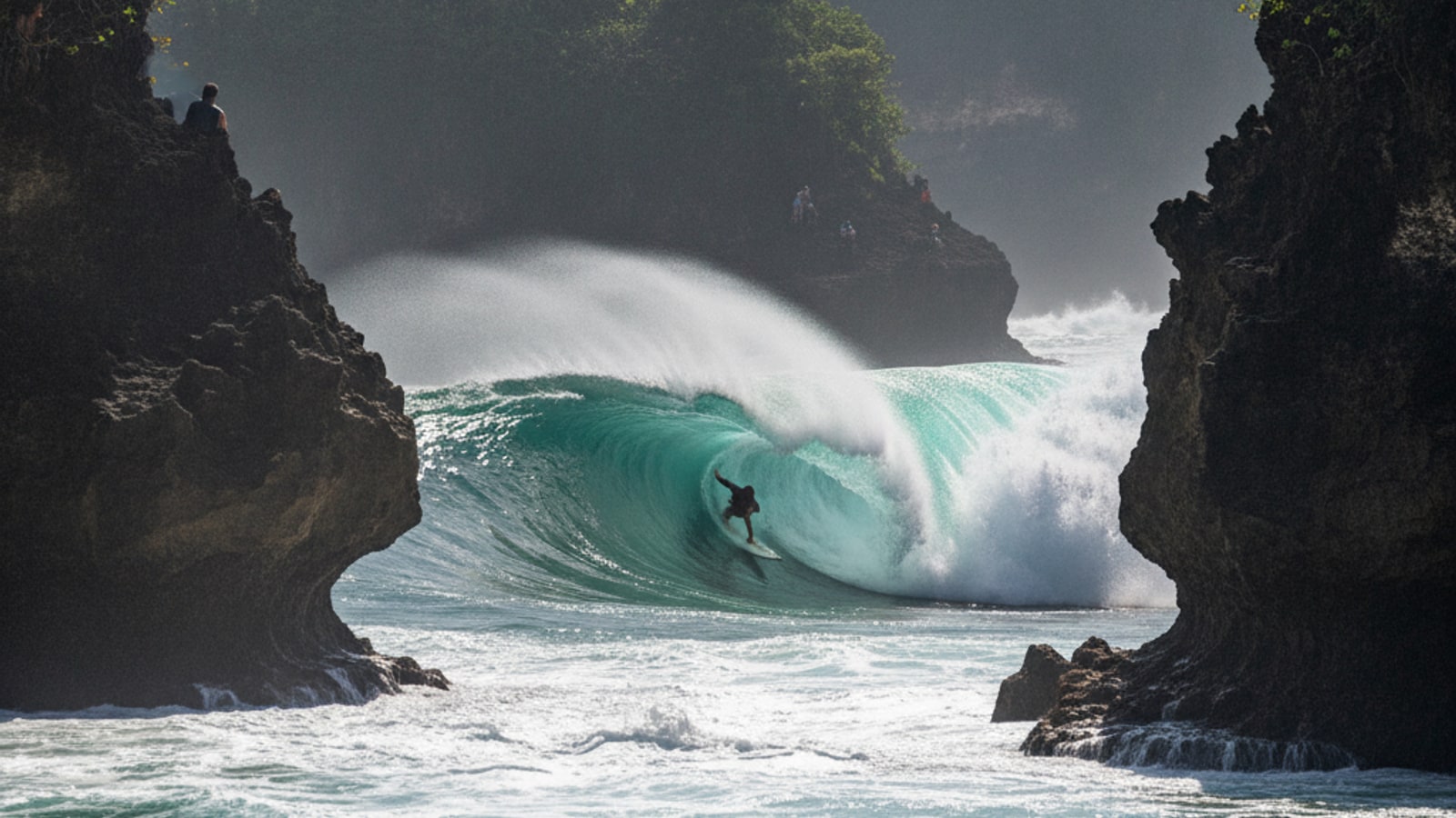Surf lesson at Padang-Padang, Bali