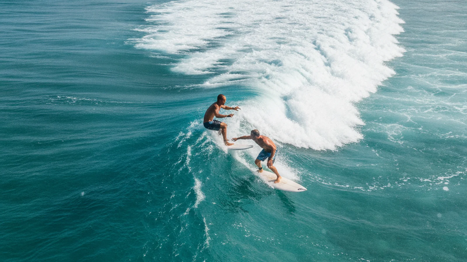 Surf lesson at Impossibles, Bali